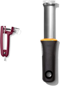 OXO Good Grips Cherry & Olive Pitter - Beet