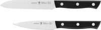 HENCKELS Dynamic Razor-Sharp 5-inch Utility Knife, Tomato Knife, German Engineered Informed by 100+ Years of Mastery, Black/Stainless Steel