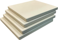 Old Stone Pizza Kitchen 4-Piece Cordierite Rectangle Pizza Stone Set