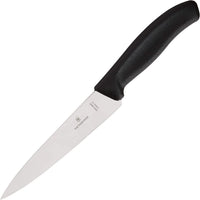 Victorinox Swiss Classic 6-Inch Wide Utility Knife, Serrated (6.8033.15US1)