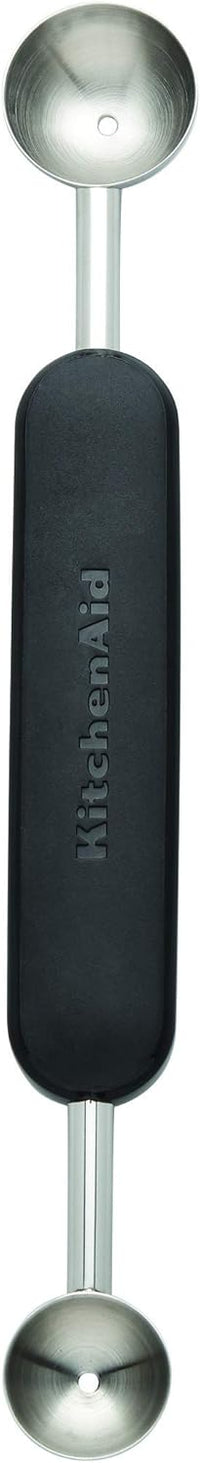 KitchenAid KQ111OHOBA Universal Dual Sided Melon Baller, 9-Inch, Black