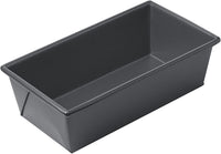 Chicago Metallic Professional 1-Pound Non-Stcik Loaf Pan, Perfect for pound cakes, meat loafs and more! Measures 8.5-Inch-by-4.5 Inch