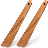 12 Inch Teak Wood Spatula for Cooking Non Toxic Kitchen Utensil Scraper Spurtle Kitchen Tools Flat Wooden Egg Flipper Spatulas Turner Cooking Spoon Bamboo Spatula Turner Cast Iron Sourdough Stirrer