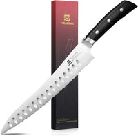 Resharpenable Bread Knife, 10 Inch Multifunction Serrated Knife for Homemade Bread, Razor Sharp Sourdough Slicing with Innovative Wavy Edge for Efficient Cutting, Baking & Mother's Day gifts