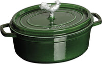 STAUB Cast Iron Dutch Oven 5.75-qt Coq au Vin Cocotte, Made in France, Serves 5-6, Dark Blue