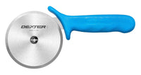 Dexter-Russell P177AH 4" Pizza Cutter with High-Heat Blue Handle