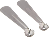 Update International New, Long Tomato Stem Corer, Melon Baller, Stainless Steel, Set of 2