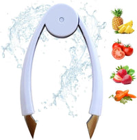 Multifunctional Stainless Steel Pineapple Eye Remover, Fruit Corer, and Slicer - Pineapple Cutter Kitchen Tool (BLUE-1PIC)