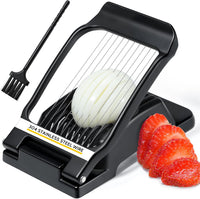 Heavy Duty Stainless Steel Wire Egg Slicer for Hard Boiled Eggs & Strawberry Other Soft Food