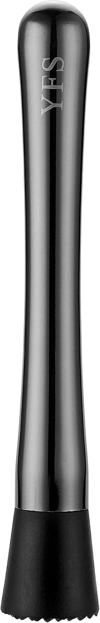 YFS Professional Stainless Steel Cocktail Muddler, Durable Bar Tool, Gold
