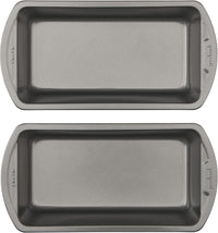 GoodCook Set of 2 Medium Non-Stick 8” x 4” Bread Loaf Pans – Loaf Bread Pan for Baking, Steel Bread Baking Supplies, Baking Pans for Meatloaf, Breads, Cakes, Brownies, Lasagnas, Casseroles
